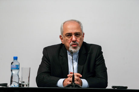 نشست خبري ظريف، وزير خارجه ايران